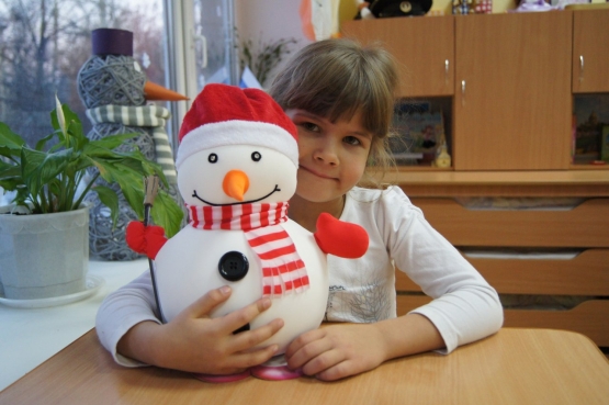Самодельный снеговик из пенопласта | Изделия из пенопласта  (пенополистирола) в Москве