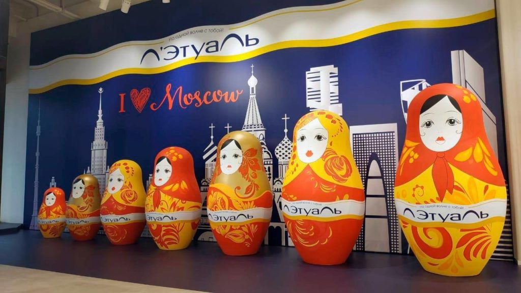 Матрёшки из пенопласта