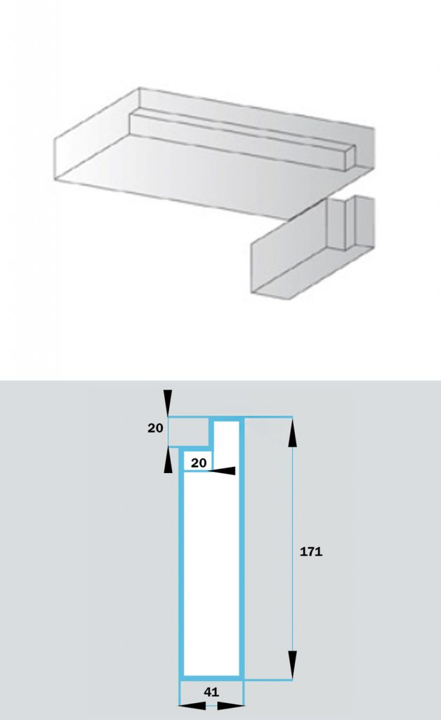 Откос из пенопласта OF-001