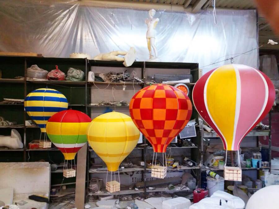 Как сделать фонтан из воздушных шаров своими руками
